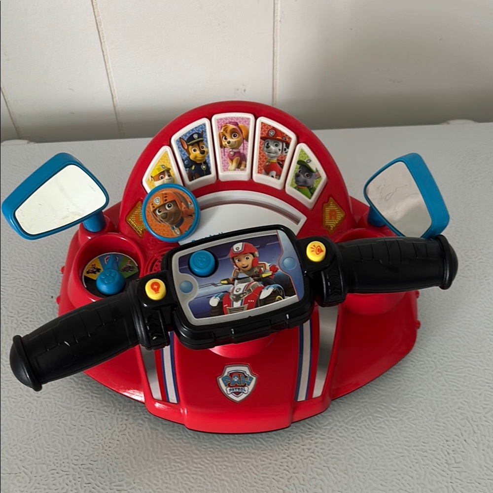 Paw Patrol Red and Black Vehicle Toy